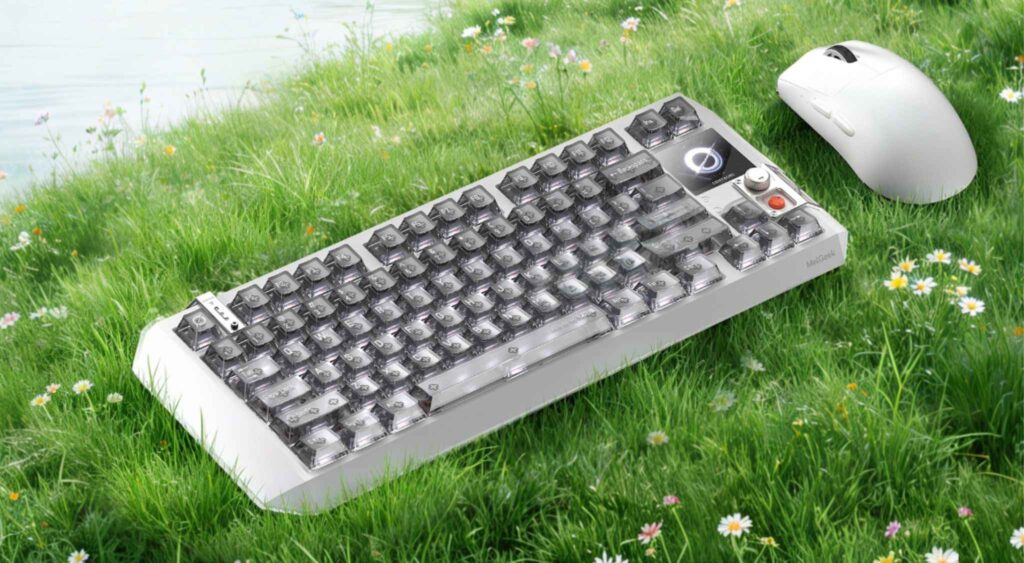 Đánh giá MelGeek Centauri 80: "Phi thuyền" cơ học cực chất nhưng có đáng tiền? 1 MelGeek Centauri 80 gây ấn tượng với tone màu Trắng - Bạc