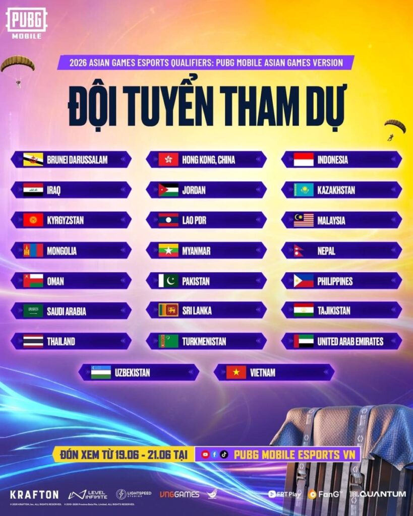 Thể thức thi đấu khốc liệt: 23 nước tranh 8 suất đến Nhật Bản