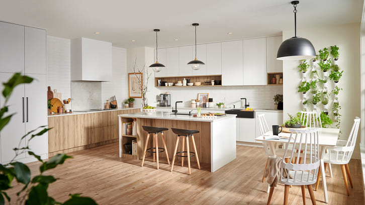 Phong cách Scandinavian là gì? Đặc trưng và cách ứng dụng trong nội thất 5 phong bep phong cach scandinavian