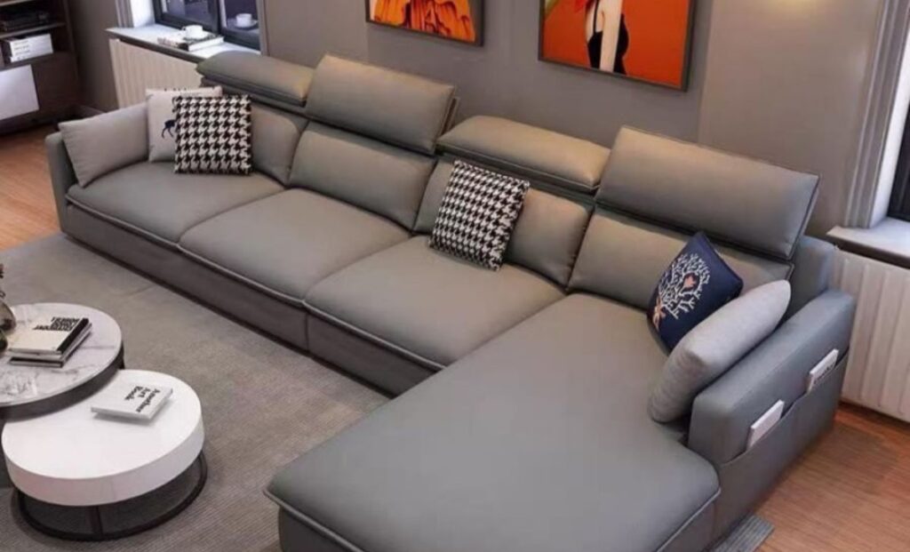 20+ Mẫu sofa phòng khách đẹp, sang trọng, hiện đại, đầy đủ mọi kích thước 3 sofa phong khach chu l