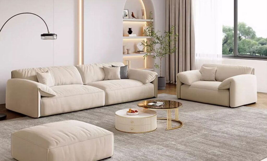 20+ Mẫu sofa phòng khách đẹp, sang trọng, hiện đại, đầy đủ mọi kích thước 7 sofa phong khach vai ni
