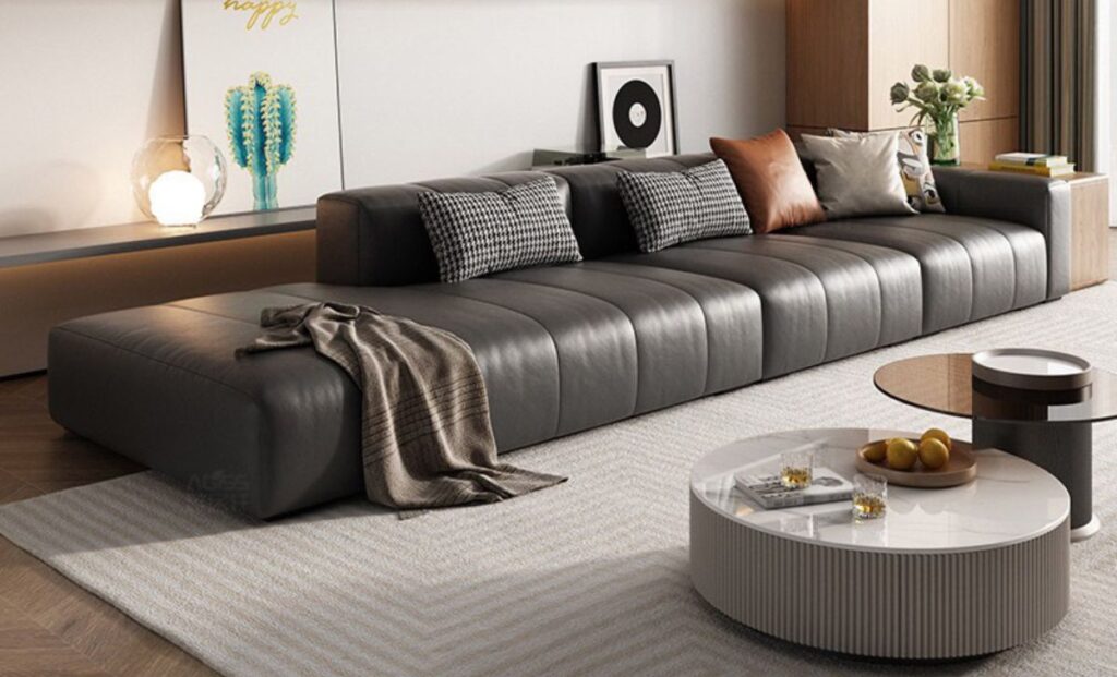 20+ Mẫu sofa phòng khách đẹp, sang trọng, hiện đại, đầy đủ mọi kích thước 4 sofa phong khach vang dai