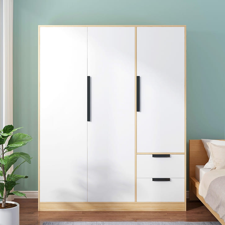 25+ Mẫu tủ quần áo hiện đại đẹp, sang trọng, đa dạng thiết kế 10 tu quan ao 3 canh mau sac thanh lich