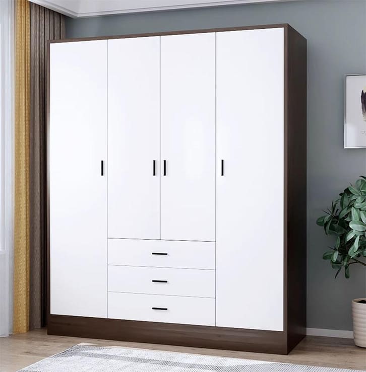 25+ Mẫu tủ quần áo hiện đại đẹp, sang trọng, đa dạng thiết kế 11 tu quan ao 4 canh dung luong lon