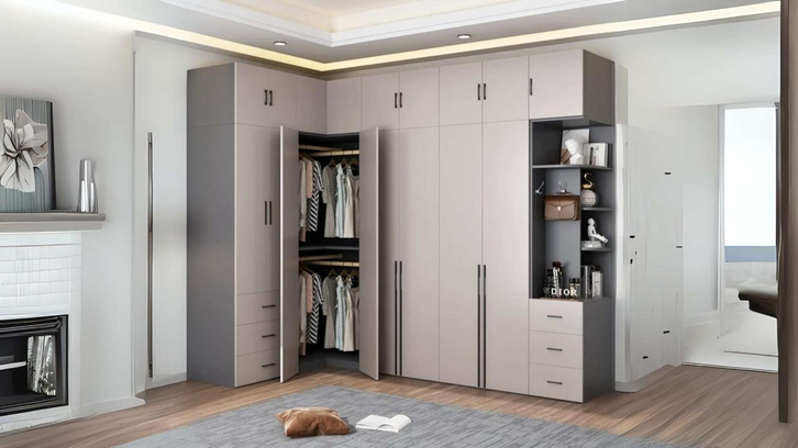 25+ Mẫu tủ quần áo hiện đại đẹp, sang trọng, đa dạng thiết kế 5 tu quan ao hien dai kieu chu l