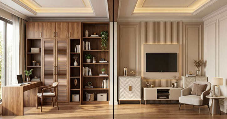 Gỗ MDF là gì? Cấu tạo, phân loại và ứng dụng trong nội thất 7 ung dung cua go mdf