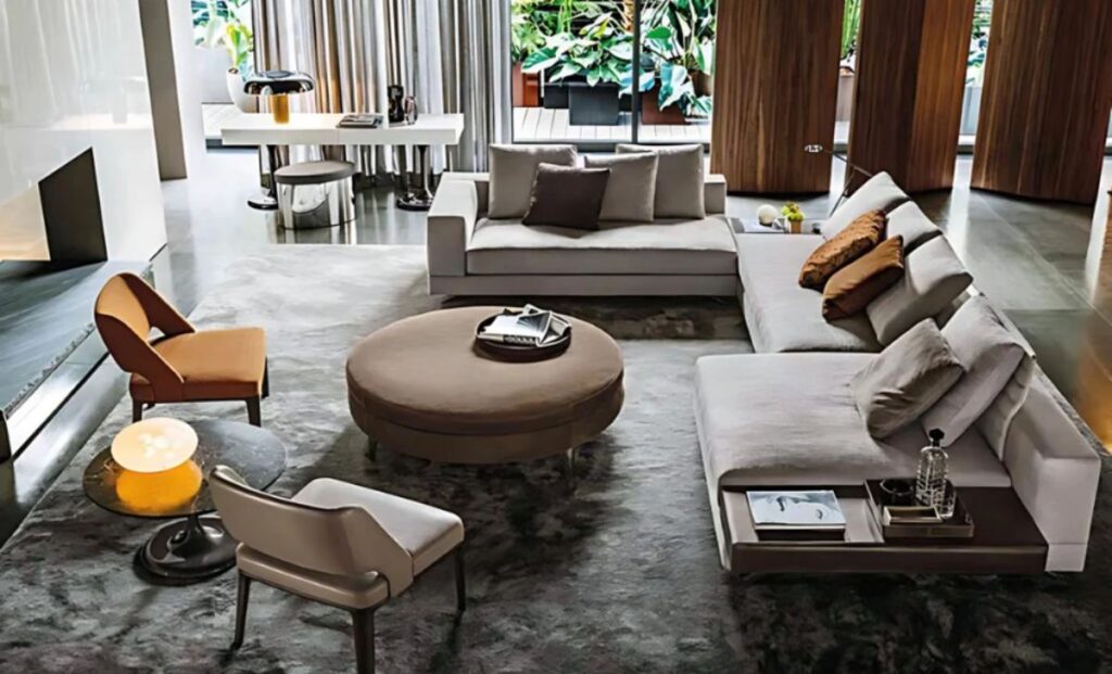 20+ Mẫu sofa phòng khách đẹp, sang trọng, hiện đại, đầy đủ mọi kích thước 2 vai tro sofa phong khach